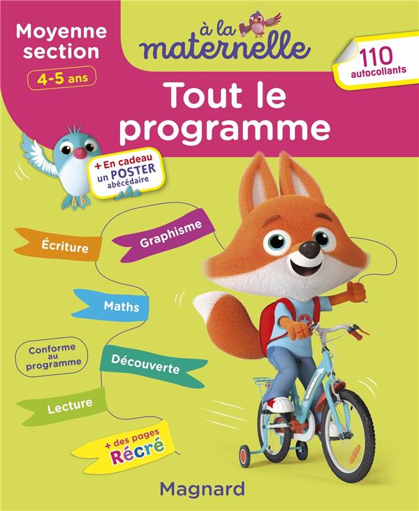 Tout le programme à la maternelle moyenne section. Edition 2022