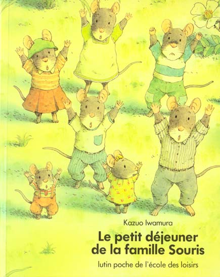 Le petit déjeuner de la famille Souris