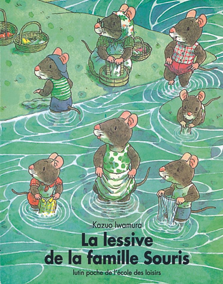 La lessive de la famille Souris