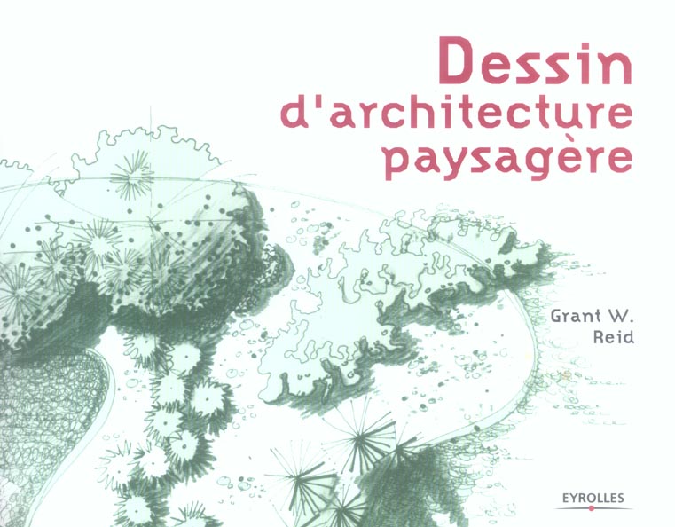 Dessin d'architecture paysagère