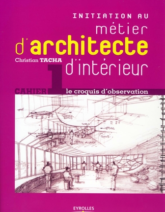 Initiation au métier d'architecte d'intérieur. Le croquis d'observation