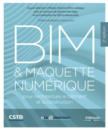BIM et maquette numérique pour l'architecture, le bâtiment et la construction. 2e édition