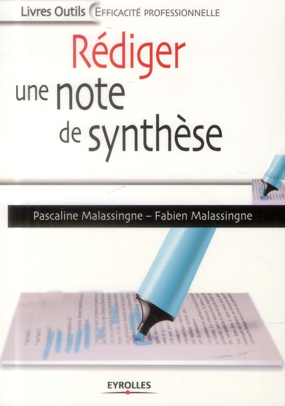 Rédiger une note de synthèse