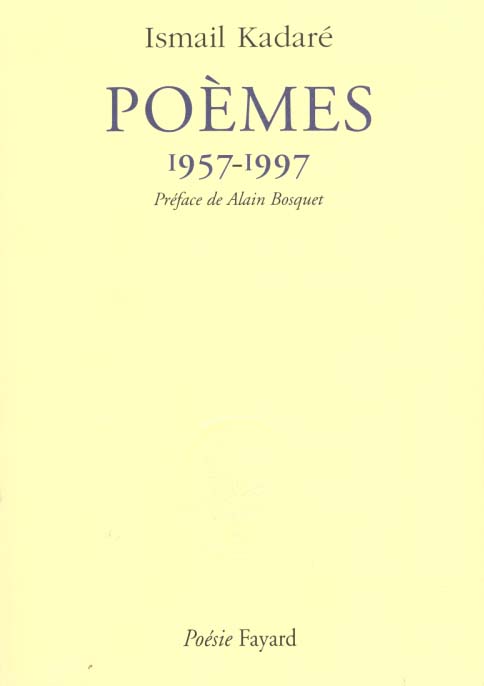 Poèmes. 1957-1997