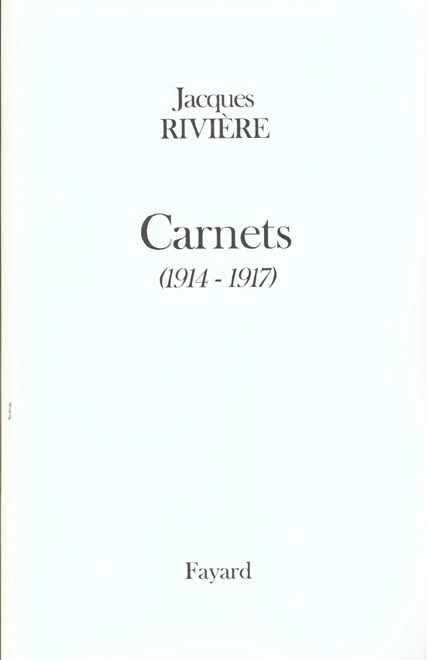 Carnets (1914-1917)