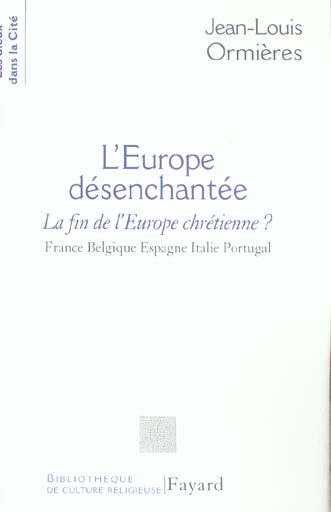 L'Europe désenchantée