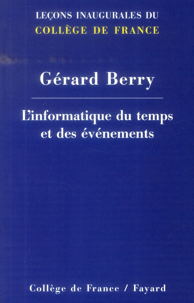 L'informatique du temps et des événements