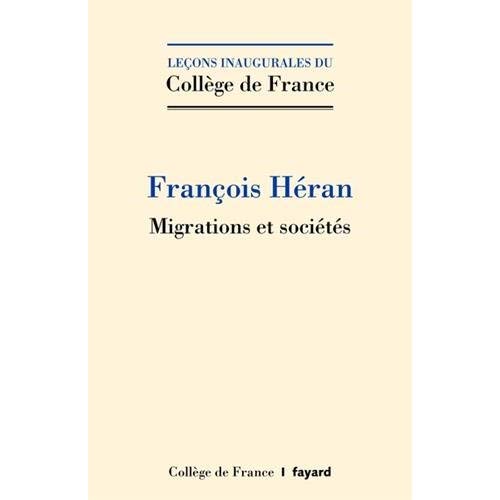 Migrations et sociétés