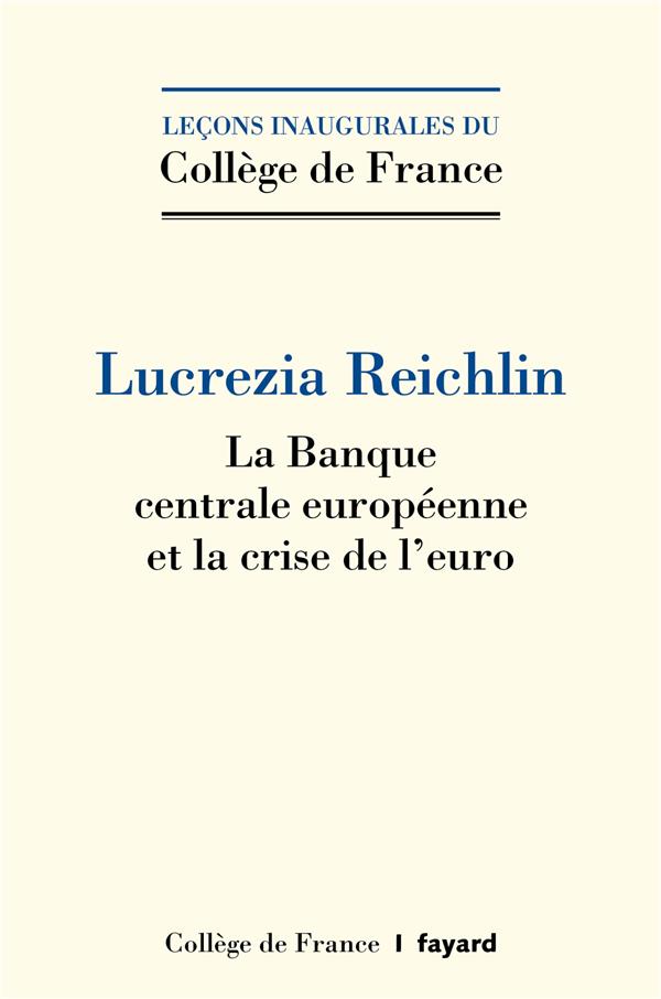La banque centrale européenne et la crise de l'euro
