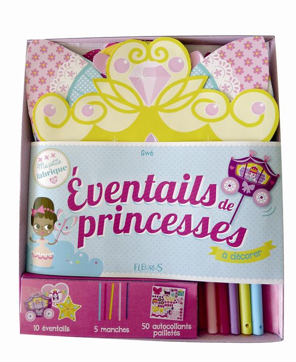 Éventails de princesses à décorer