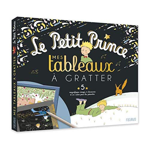 Coffret Mes tableaux à gratter Le Petit Prince