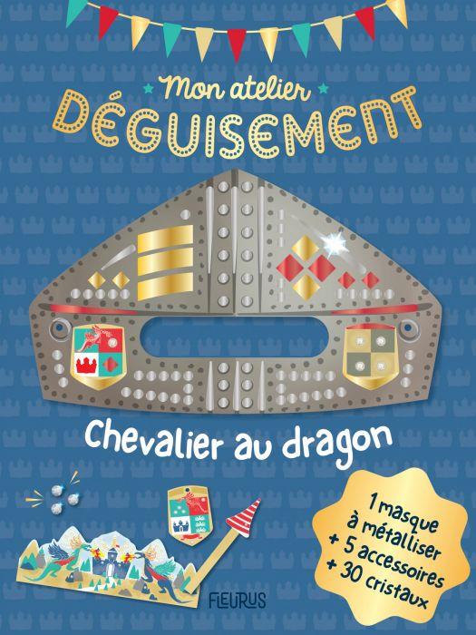 Chevalier au dragon. Avec 1 masque à métalliser + 5 accessoires + 30 cristaux