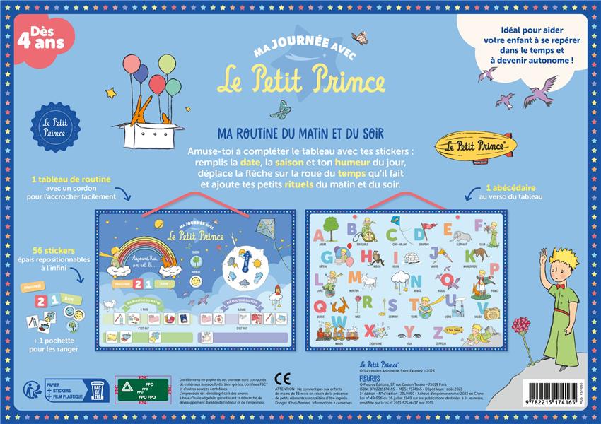 Ma journée avec le Petit Prince. Ma routine du matin et du soir