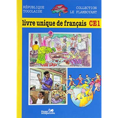 Le Flamboyant, livre unique de français, CE1, Togo, élève