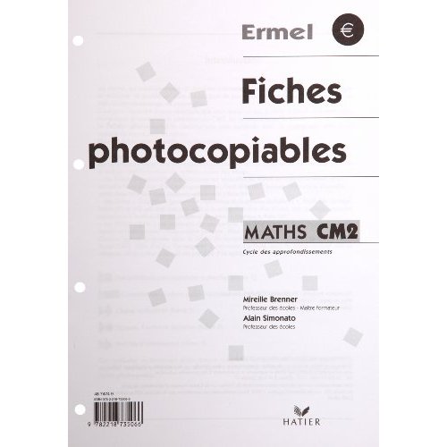 Maths CM2. Fiches photocopiables