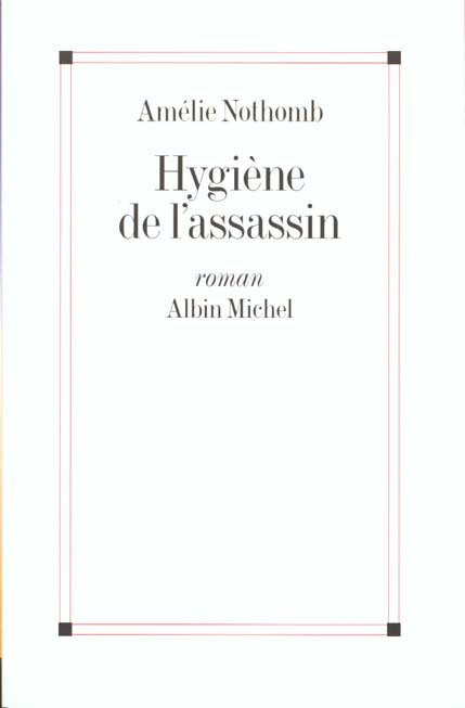 Hygiène de l'assassin