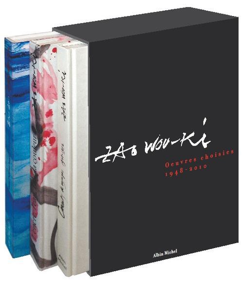 COFFRET "ZAO WOU KI" 3 VOLUMES