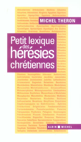 Petit lexique des hérésies chrétiennes