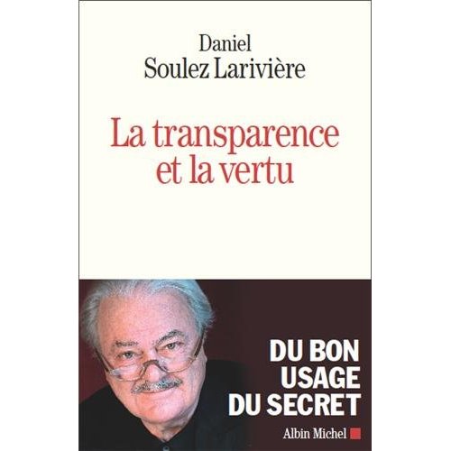 La transparence et la vertu
