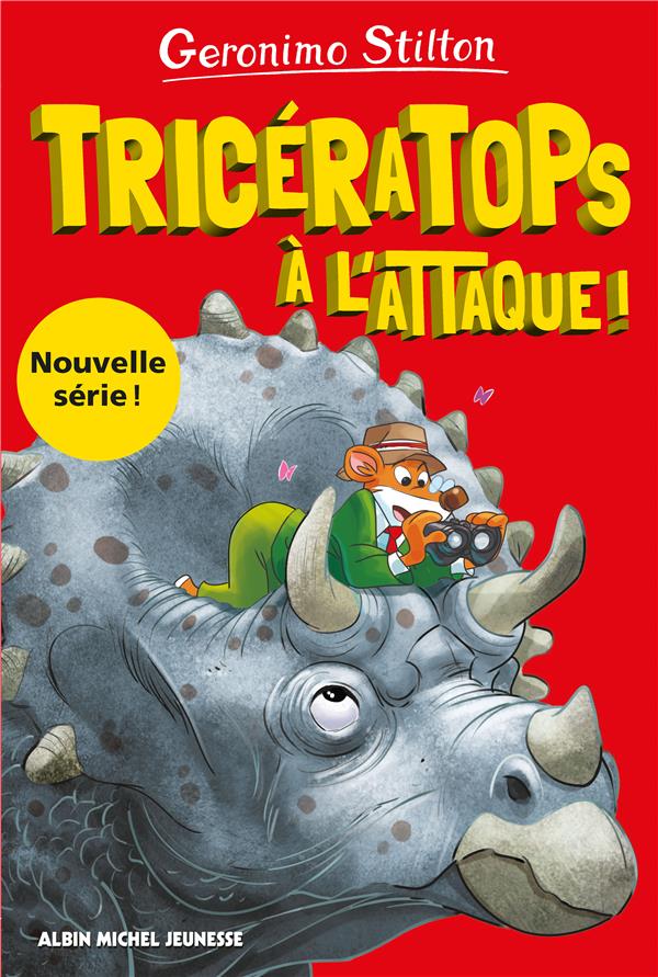 Sur l'île des derniers dinosaures Tome 2 : Tricératops à l'attaque !
