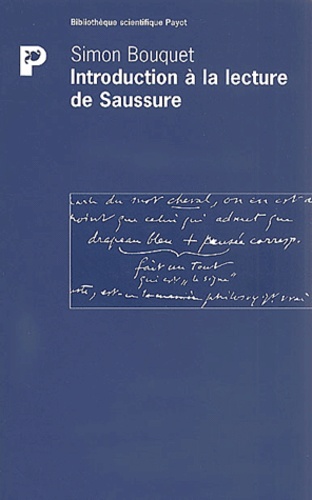 Introduction à la lecture de Saussure