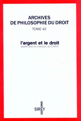 L'argent et le droit