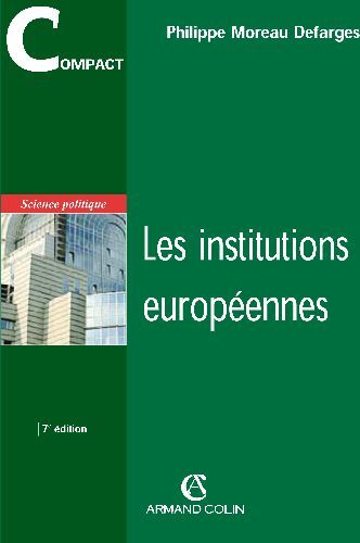 Les institutions européennes. 7e édition
