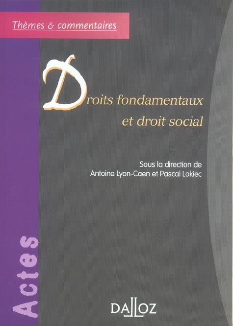 Droits fondamentaux et droit social