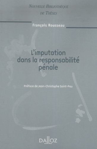 L'imputation de la responsabilité pénale