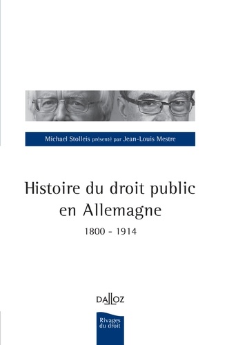Histoire du droit public en Allemagne (1800-1814)