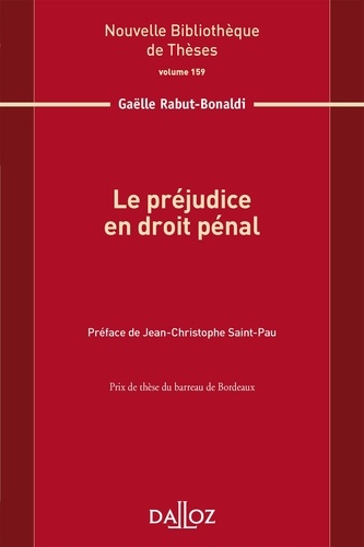 Le préjudice en droit pénal