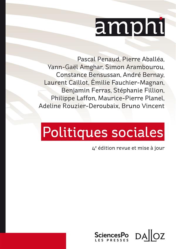 Politiques sociales. 4e édition