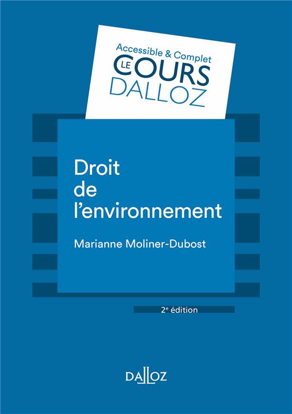 Droit de l'environnement. 2e édition