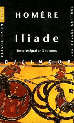 Iliade. Coffret 3 volumes, Edition bilingue français-grec ancien