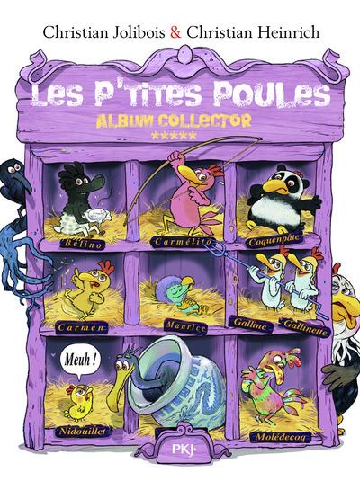 Les P'tites Poules : Album collector 5. Les P'tites Poules et l'oeuf de l'Empereur ; Les P'tites Pou