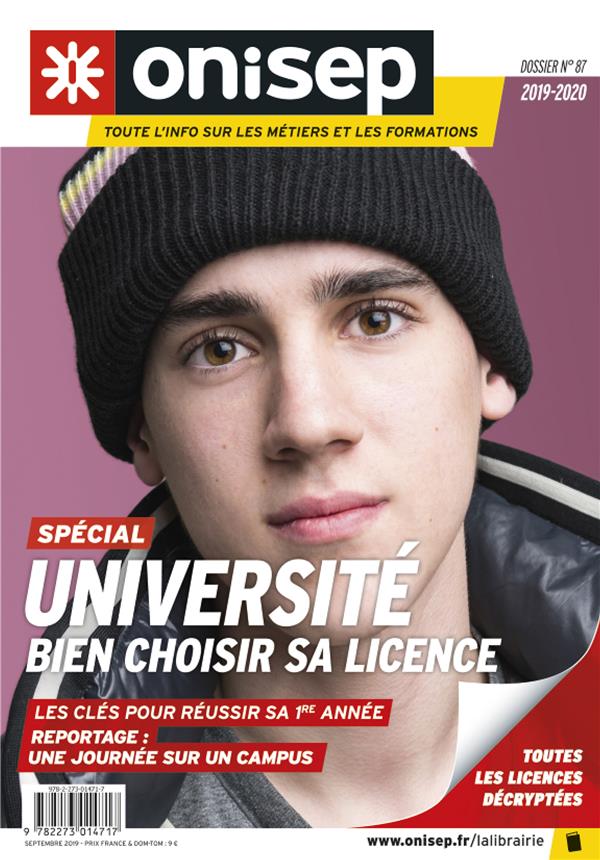 Université : bien choisir sa licence. Edition 2019-2020