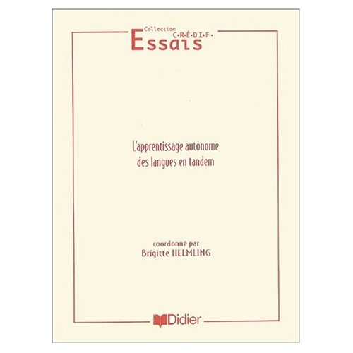 L'apprentissage autonome des langues en tandem