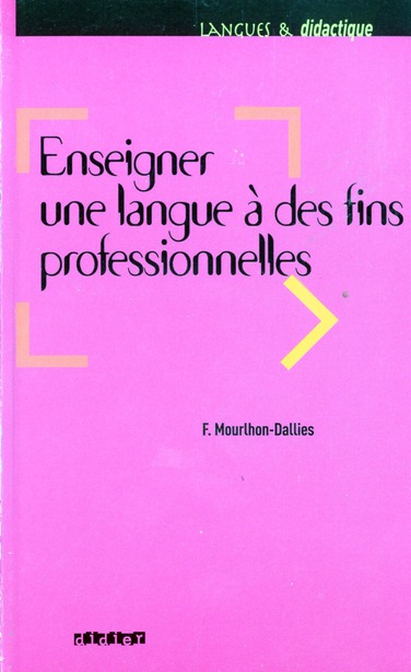 Enseigner une langue à des fins professionnelles