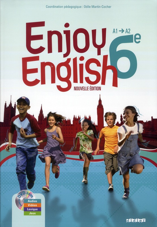 Enjoy English 6e. A1-A2, avec 1 DVD
