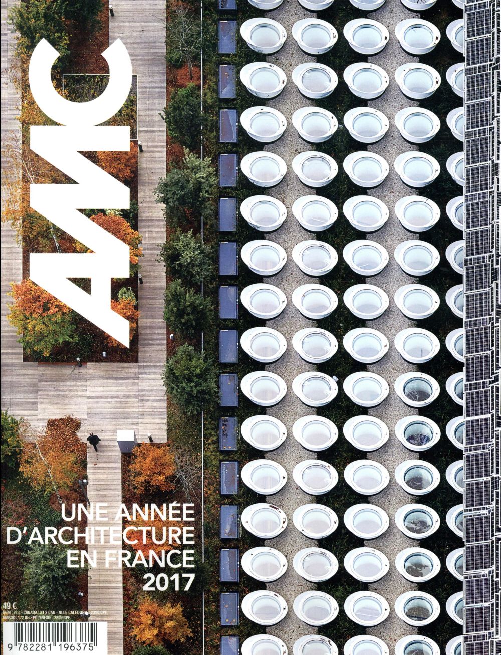 AMC N° 265, décembre 2017 - janvier 2018 : Une année d'architecture en France 2017