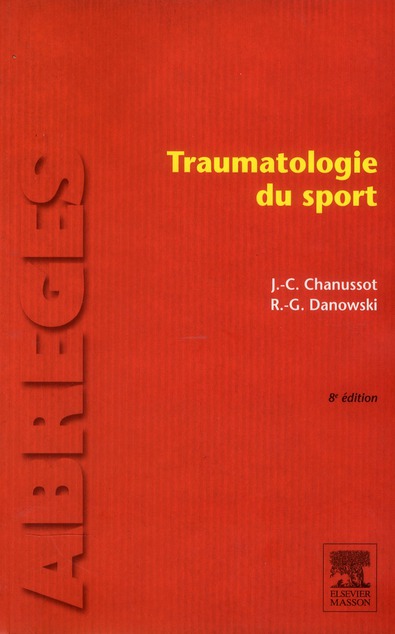 Traumatologie du sport. 8e édition