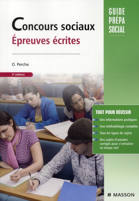 Concours sociaux. Epreuves écrites, 3e édition
