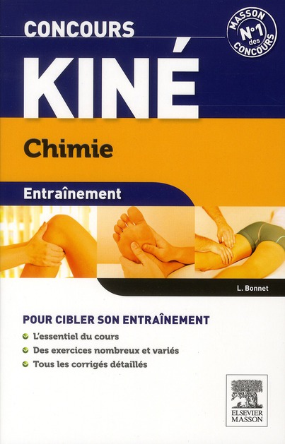 Concours kiné Chimie. 3e édition