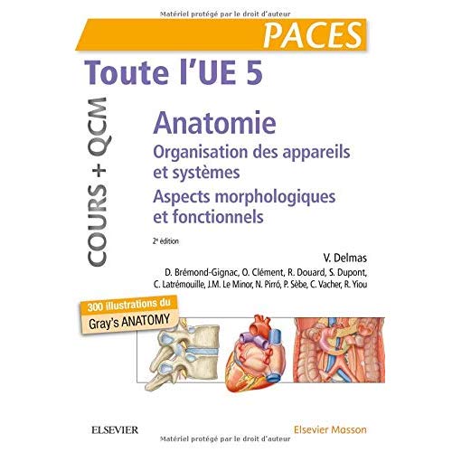 Toute l'UE5 - Anatomie. Organisation des appareils et des systèmes ; Aspects morphologiques et fonct