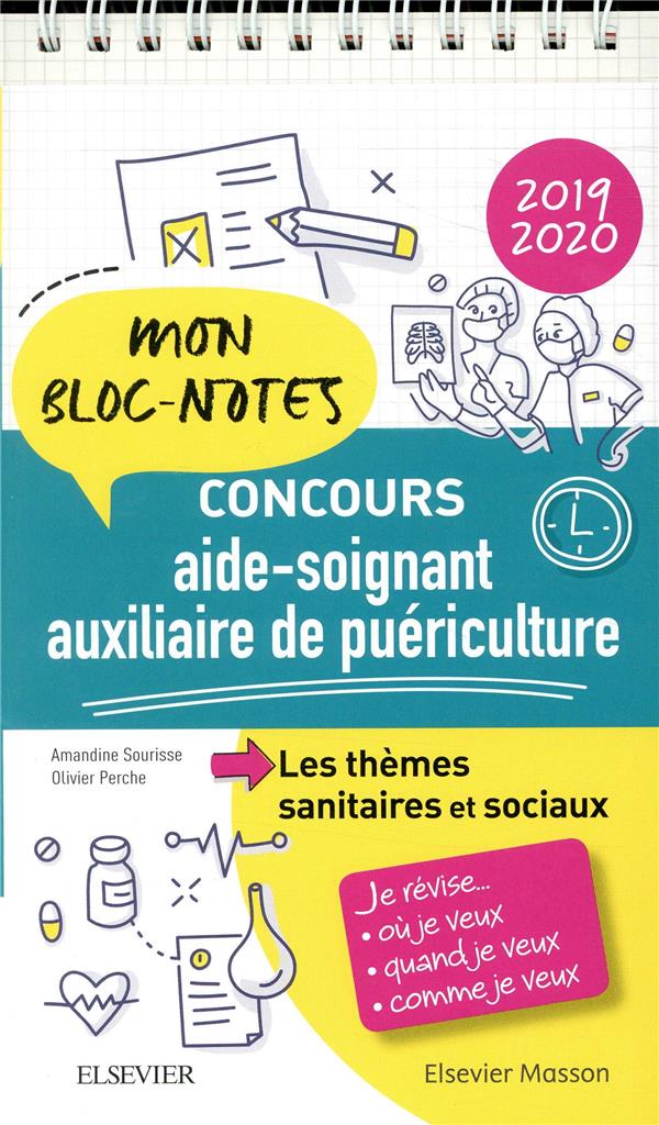 Concours aide-soignant, auxiliaire de puériculture. Les thèmes sanitaires et sociaux, Edition 2019-2