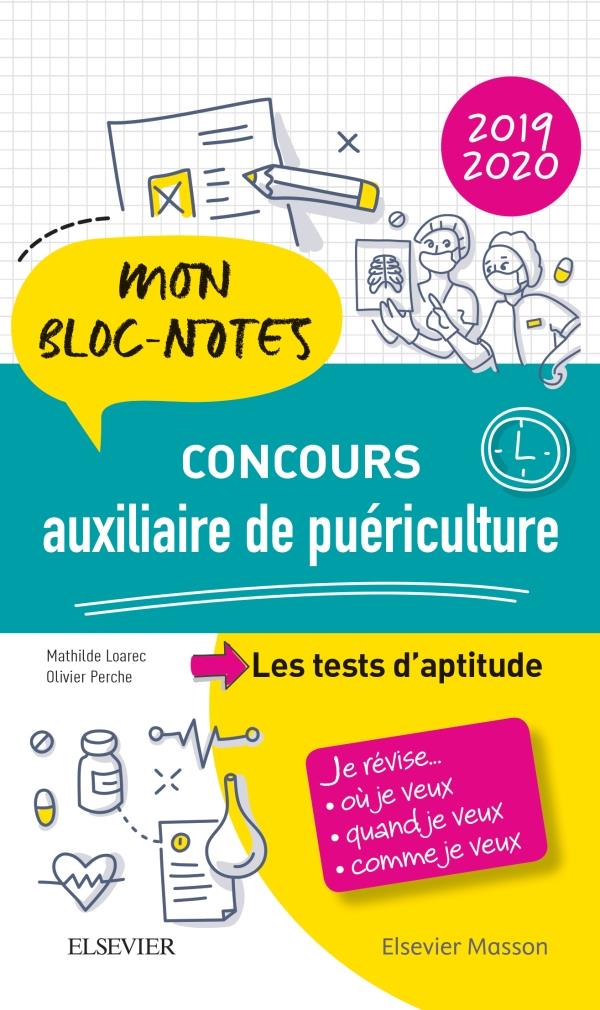Concours auxiliaire de puériculture. Les tests d'aptitude, Edition 2019-2020