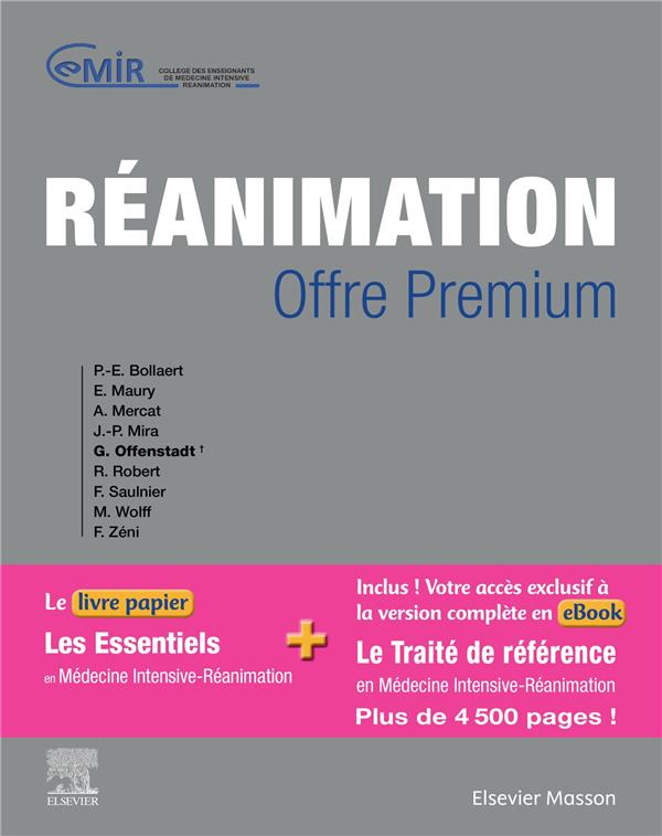 Réanimation. Les essentiels en médecine intensive-réanimation, offre premium