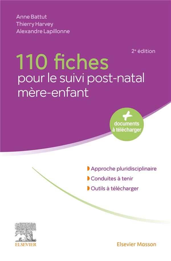 110 fiches pour le suivi post-natal mère-enfant. 2e édition
