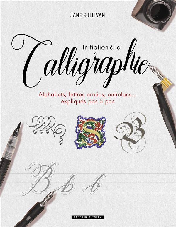 Initiation à la calligraphie. Alphabets, lettres ornées, entrelacs... expliqués pas à pas