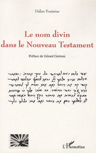 Le nom divin dans le Nouveau Testament